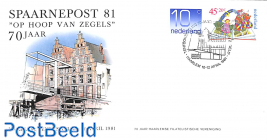Special cover Spaarnepost 81