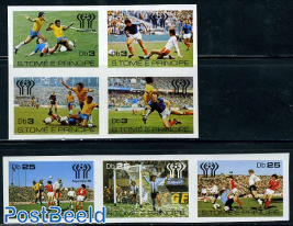 World Cup Football 7v imperforated