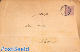 Envelope 5pf from DEISSLINGEN