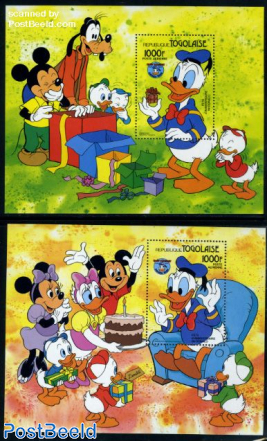 50 years Donald Duck 2 s/s