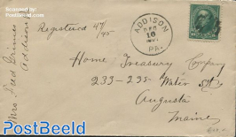 Envelope from Addison New York