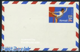 Airmail postcard olympic games