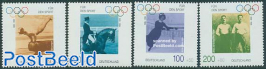 Olympic centenary 4v
