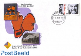 Max Schmeling, envelope