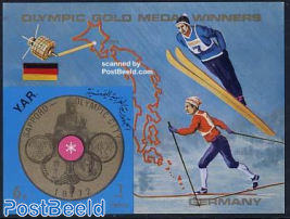 German olympic winners s/s imperforated