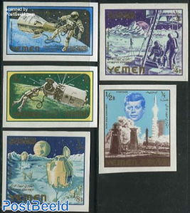 Space exploration 5v imperforated