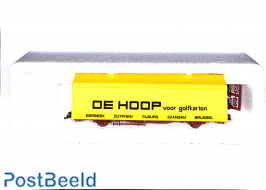 NS Covered stake wagon 'De Hoop cardboard' OVP