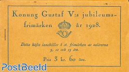 King Gustav V 70th birthday booklet