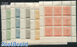 Stamp Centenary 5 minisheets