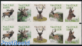 Deer foil booklet