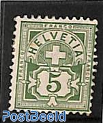 5c. Green, Stamp out of set