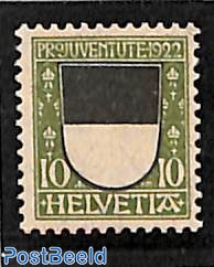 10+5c, Freiburg, Stamp out of set