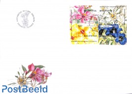 Flowers, joint issue with Singapore s/s