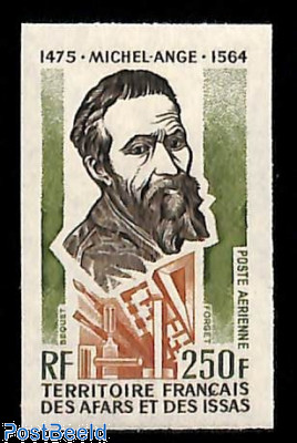 Michelangelo 1v, imperforated