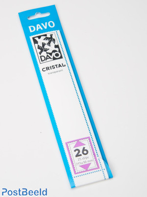 Cristal protector mounts C26 (215 x 30) 25 pcs