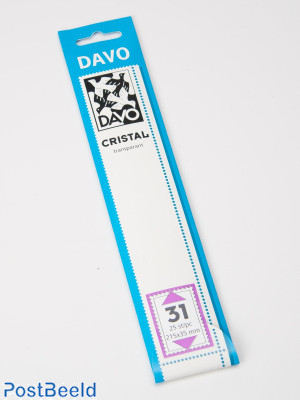 Cristal Klemtaschen C31 (215 x 35) 25 PC