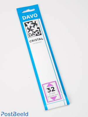 Cristal Klemtaschen C32 (215 x 36) 25 PC