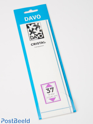 Cristal Klemtaschen C37 (215 x 41) 18 PC