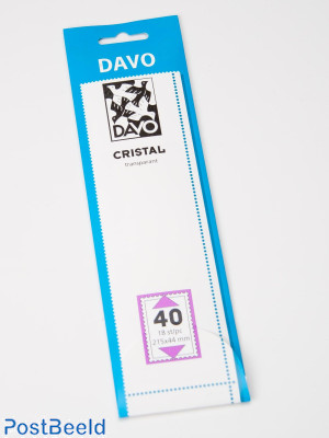 Cristal Klemtaschen C40 (215 x 44) 18 PC