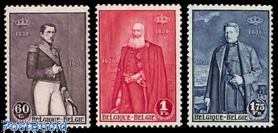 Independence centenary 3v