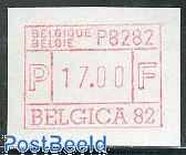 Automat stamp Belgica 1v