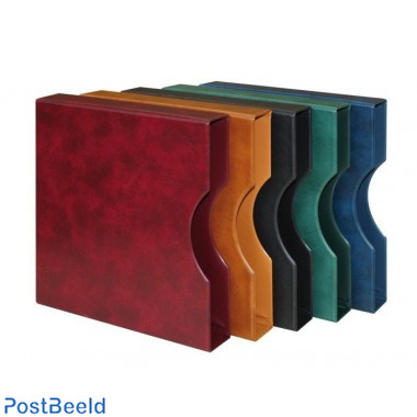 Anti-dust slip case for bank note album, blue