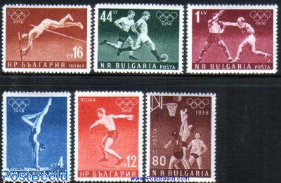 Olympic Games Melbourne 6v