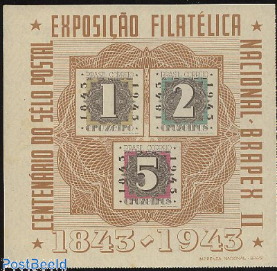 Stamp centenary s/s