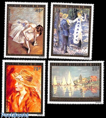 PROPHILA Briefmarke Frankreich 1732 – Edgar Degas, Postfrisch MNH, Sammlermarke Malerei