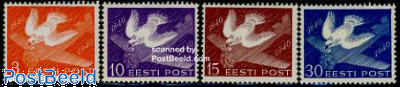 Stamp centenary 4v