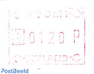 Automat stamp 1v (denomination may vary)