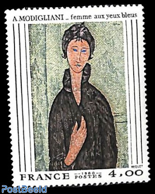 Modigliani painting 1v