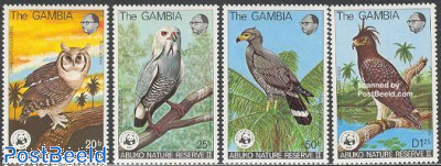 WWF, birds 4v