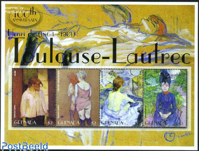 H. de Toulouse Lautrec 4v m/s