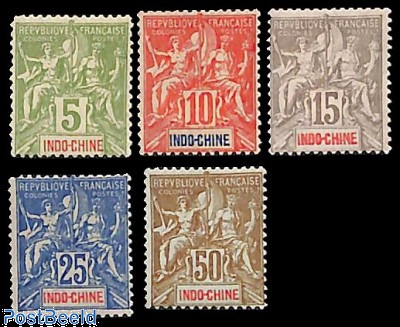 Prophila Collection Briefmarken-Set - 25 Verschiedene Marken Aus Französisch-Indochina, Für Sammler