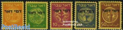 Postage due 5v NO TAB