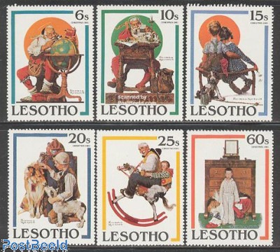 USA Briefmarken 1994 Norman Rockwell - Postfrisch MNH, Komplettausgabe