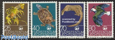 WWF, animals 4v