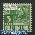 3c, Without WM, Stamp out of set