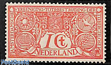 1+1c, Stamp out of set