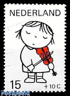 15+10c, Dick Bruna, Stamp out of set