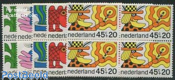 Child welfare 5v, Blocks of 4 [+]
