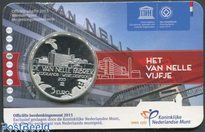 5 Euro 2015 Van Nelle, Coincard