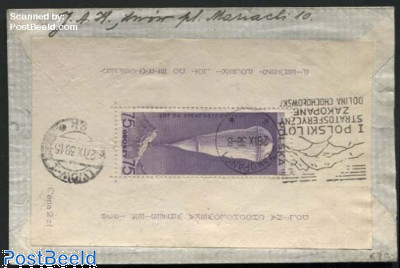 Stratosphere flight s/s on cover