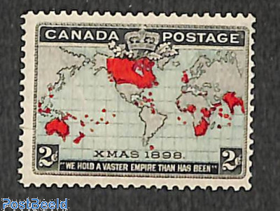 Penny Postage, Christmas 1v, greenish blue sea
