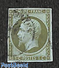 1c, Dark olivegreen, used