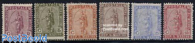 Definitives 6v