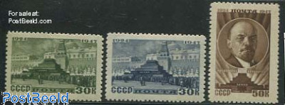 Death of Lenin 3v