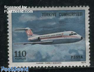 Fokker F28, Stamp out of set