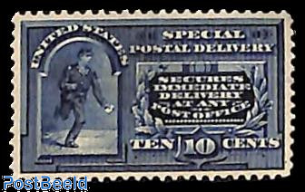 Special DElivery 10c with WM, without gum